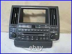 03 04 05 Infiniti FX Radio CD SAT Tape Player Climate Control OEM 28396-CG700