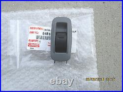 05-11 Toyota Tacoma 4d Cab Rear Passenger Side Power Window Switch Gray Oem New