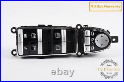 09-13 Mercedes W221 S550 S400 S450 Left Driver Master Window Switch Control OEM