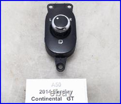 12-18 OEM Bentley Continental GT Electronic Power Door Mirror Control Switch