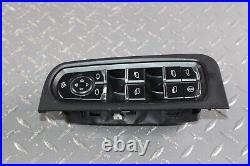 13-18 Cayenne Black Electronic Front Driver Left Power Window Control Switch