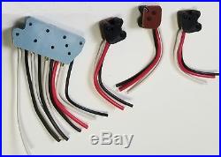 1955 1957 Power Window Switch Chevy Buick Cad Olds Pont GM Full Size 4 Pc Set