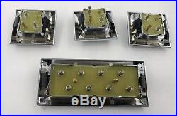1968-72 Gm Cars Power Window Switch Kit Set Of 4 With Square Corners New