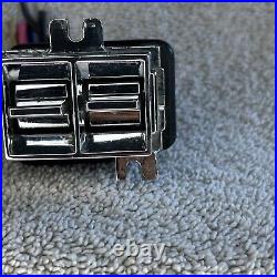 1972. Cadillac Eldorado 2 Button Power Window Switch -OEM beautiful chrome