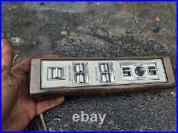1980-1989 Cadillac Fleetwood Rwd Lh Master Power Window Lock Seat Switch