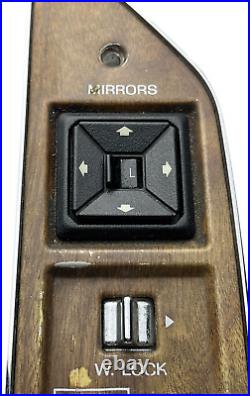 1990 1994 Lincoln Town Car Front Driver Master Power Window Seat Lock Switch