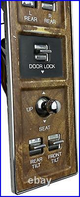 1990 1994 Lincoln Town Car Front Driver Master Power Window Seat Lock Switch