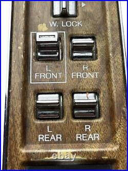 1990 1994 Lincoln Town Car Front Driver Master Power Window Seat Lock Switch