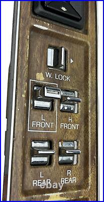 1990 1994 Lincoln Town Car Front Driver Master Power Window Seat Lock Switch