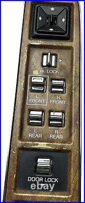 1990 1994 Lincoln Town Car Front Driver Master Power Window Seat Lock Switch