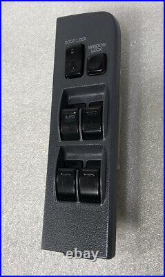 1991-1996 Toyota Land Cruiser Driver Master Power Window Switch OEM Gray