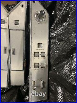 1991 Crown Victoria Set Power Window Switch in Mounting Panel 88-90 Bezel Lock