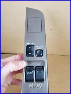 1996-2000 Toyota Tacoma Oem Front Driver Side Master Window Switch With Trim