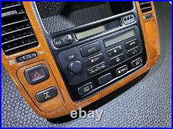 1998-2002 Lexus LX470 Radio AC Climate Control Dash Panel Vents 84010-60061