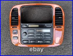 1998-2002 Lexus lx470 Radio AC Climate Control Dash Panel Vents 84010-60060
