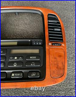 1998-2002 Lexus lx470 Radio AC Climate Control Dash Panel Vents 84010-60060