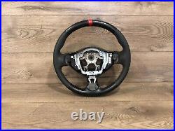 2013-2019 Nissan Sentra Nismo Alcantara Black Leather Steering Wheel Oem