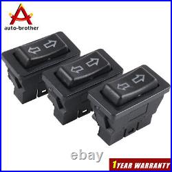 3PCS Universal 5-Pin ON/OFF SPST Momentary Power Window Rocker Switch Controller