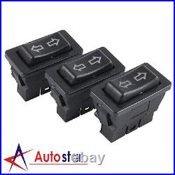 3PCS Universal 5-pin ON/OFF SPST Momentary Power Window Rocker Switch Controller