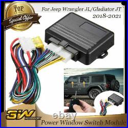 3W Car Power Window Closer Module- For Jeep Wrangler JL, Gladiator JT (2018-2021)