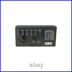 4WD 12V Power Control Box Switch 3 x USB Volt Meter Panel Mean Mother Camper