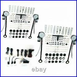 4-Door Power Window Motor & Switch Kit with 6 Switches for GM 4 Doors 12V