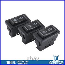 5-pin Power Window Rocker Switch Controller 3x Universal ON/OFF SPST Momentary