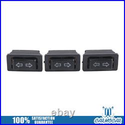 5-pin Power Window Rocker Switch Controller 3x Universal ON/OFF SPST Momentary