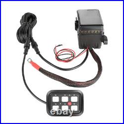 6-Gang Control Switch Panel For Off Road SUV UTV Toyota Dodge LED Pods Light Bar