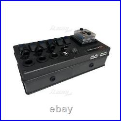 6 Gang Electrical Centre Battery Power Control Box 12/24V ON Off Switch Panel