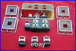 72 73 74 Galaxie Original Complete Set Of Power Windo Switches & Bezels Super Ni