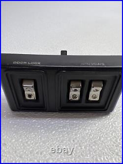 86-93 Dodge Ram Master Driver + Passenger Power Window Door Lock Switch Set OEM