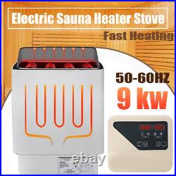 9KW Sauna Heater Stove 220V With External Control for Bath Dry Sauna Stove