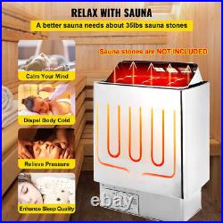 9KW Sauna Heater Stove 220V With External Control for Bath Dry Sauna Stove