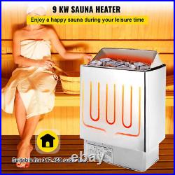 9KW Sauna Heater Stove 220V With External Control for Bath Dry Sauna Stove