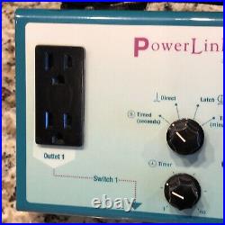 AbleNet PowerLink 3 III Linked Power Switch Controller 4 Outlet Unit Excellent