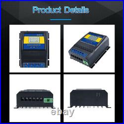 Automatic ATS Dual Power Transfer Switch Solar Charge Controller System Off Grid