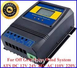 Automatic Dual Power Controller Transfer Switch for Off Grid Solar Wind System