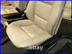 Bmw Oem E38 750 Front And Rear Seat Seats Door Panel Panels Wood Trim Set 95-01