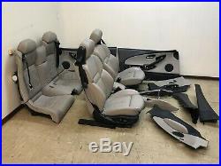 Bmw Oem E63 E64 M6 Convertible Front Rear Leather Seats Seat Set Door Panels