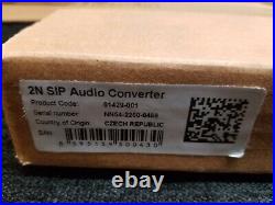 Brand NEW Axis 01429-001 2N 914401E SIP Audio Converter Audio over IP Endpoint