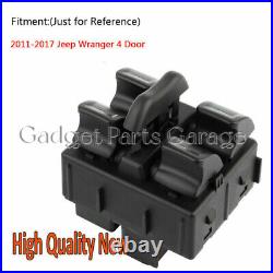 Center Power Window Switch for Jeep Wrangler JK JL 2012-2018 4 Door 68156217AA
