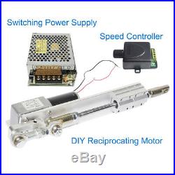 DIY Design DC12V Reciprocating Motor+Switching Power Supply+PWM Speed Controller