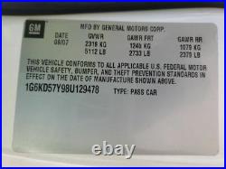 Driver Front Door Switch Driver's With Power Folding Fits 06-11 DTS 180872