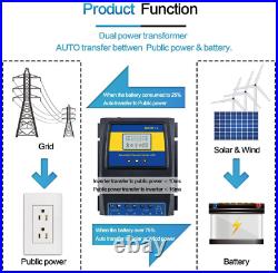 Dual Power Controller 5500 Watt Automatic Transfer Switch Off Grid Solar