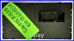 E39 E38 Power Seat Switch Control 61318368993 Left Front 61 31 8 368 993 368993
