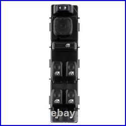 Front Driver Left Side Power Window Switch Black For Chevy 15883320 Brand New