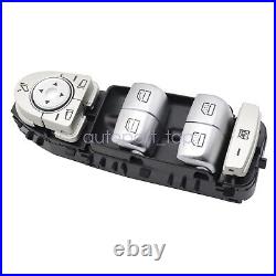 Front Driver Side Master Power Window Switch For 2015-2017 MERCEDES-BENZ C300