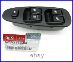 GENUINE 0K2N266350A Front Left Master Power Window Switch for KIA Spectra 00-04