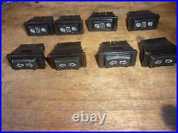 HUMMER H1 8-pack POWER WINDOW and LOCK SWITCH Kit LED door button AM General